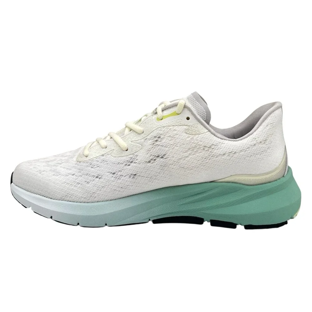 Ryka Euphoria Run Womens Athletic Shoes Size 7.5 Wide Width White/Green Sneakers